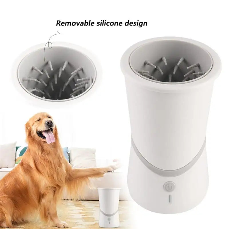 Portable Automatic Dog Paw Cleaner Cup for Small and Medium-Sized Dogs - Silicone Foot Washing Solution