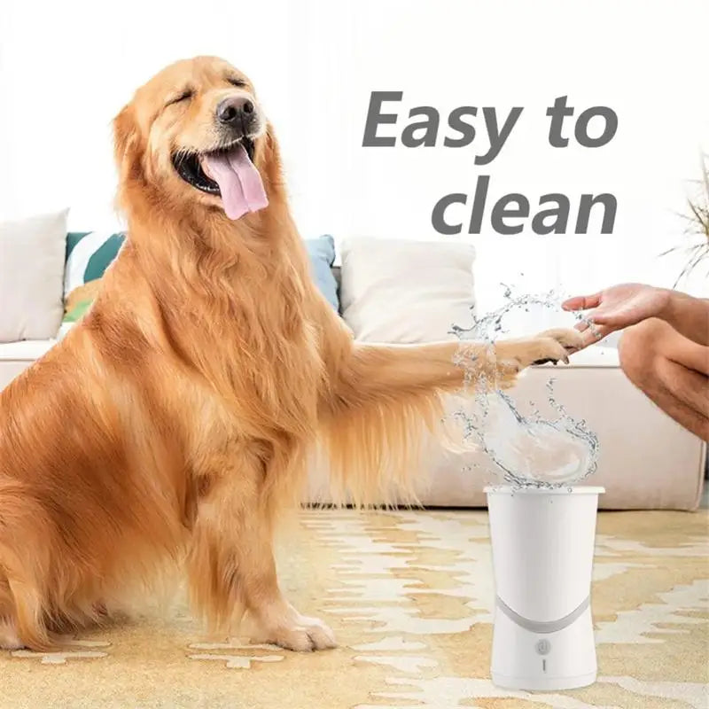 Portable Automatic Dog Paw Cleaner Cup for Small and Medium-Sized Dogs - Silicone Foot Washing Solution