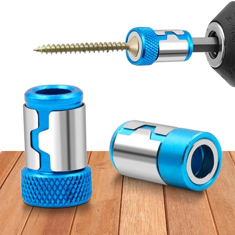 Universal Magnetic Ring Screwdriver Bit - Anti-Corrosion Alloy with Strong Magnetizer