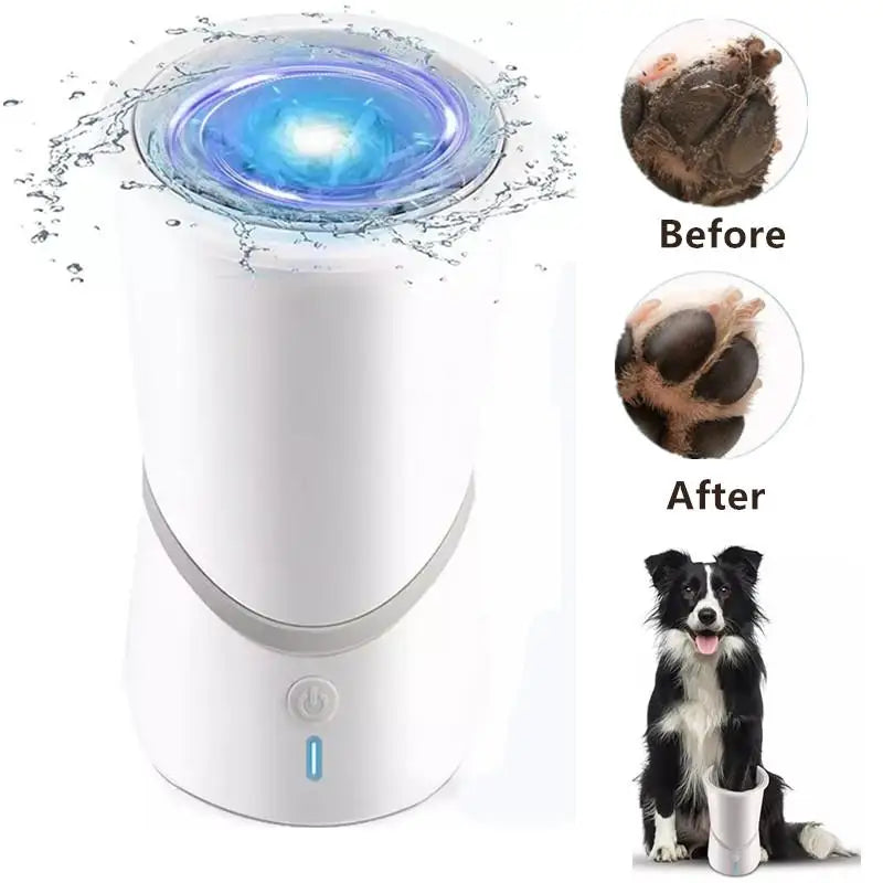 Portable Automatic Dog Paw Cleaner Cup for Small and Medium-Sized Dogs - Silicone Foot Washing Solution