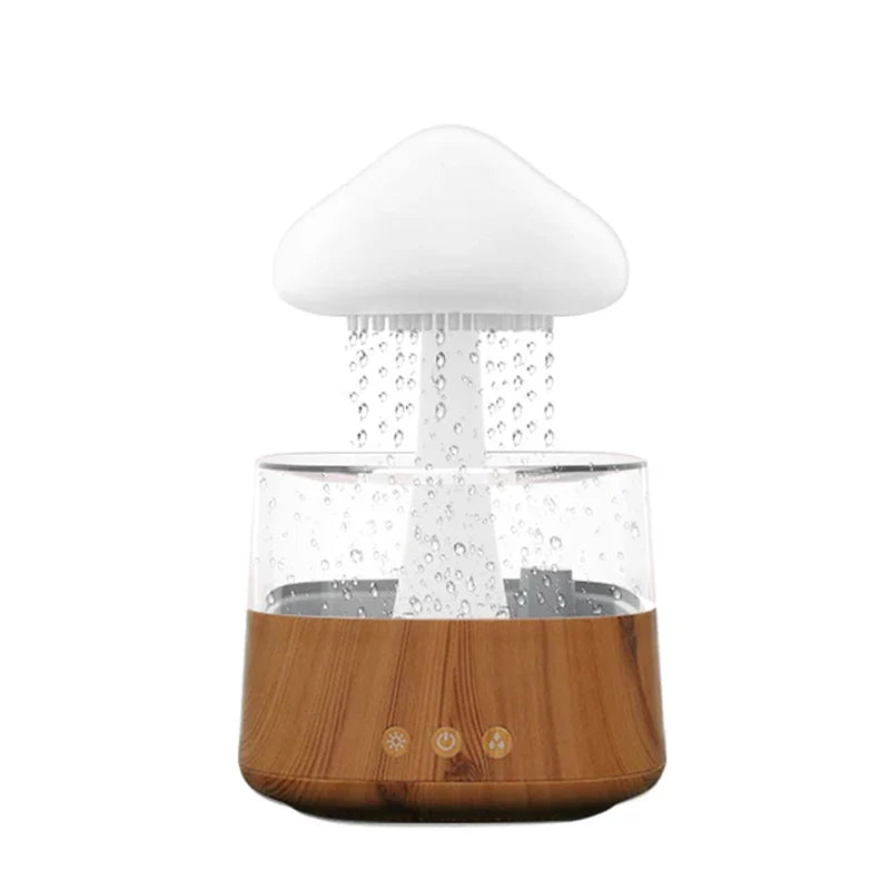 Relax Cloud Ultrasonic Aromatherapy Diffuser and Humidifier with Color-Changing Lamp