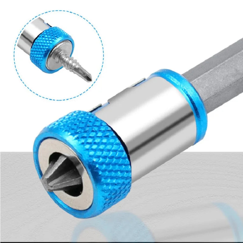 Universal Magnetic Ring Screwdriver Bit - Anti-Corrosion Alloy with Strong Magnetizer