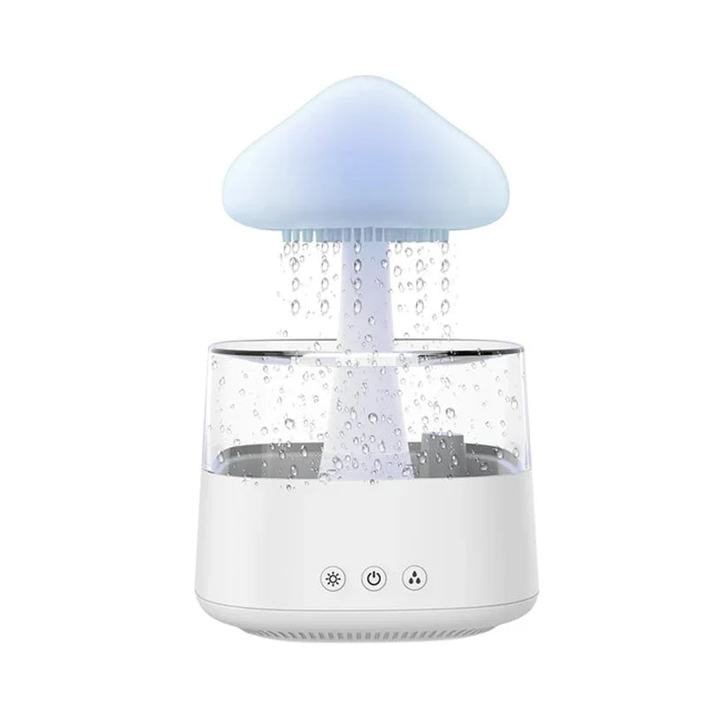 Relax Cloud Ultrasonic Aromatherapy Diffuser and Humidifier with Color-Changing Lamp